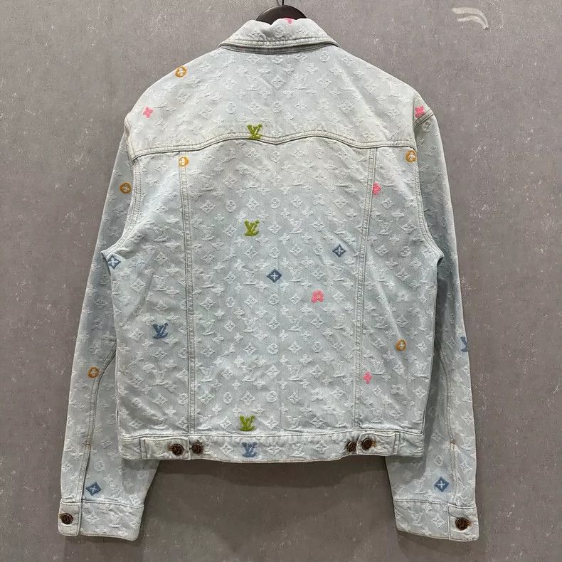 Louis Vuitton Louis Vuitton Tyler Denim Jacket Size 48 Size US L / EU 52-54 / 3 - 2 Thumbnail