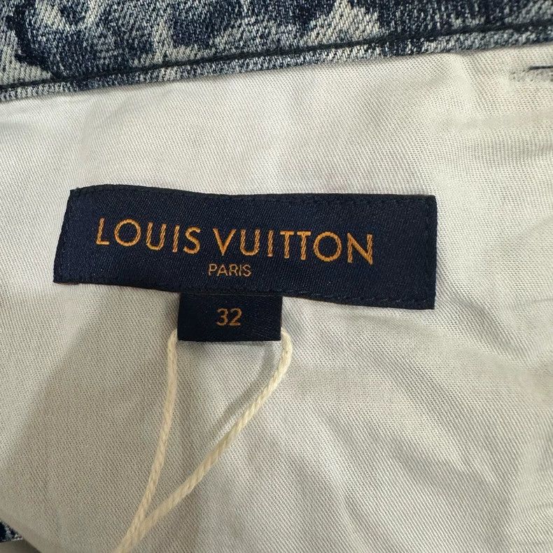 Louis Vuitton Louis Vuitton Logo Denim Pants Size 32 Size US 32 / EU 48 - 6 Thumbnail
