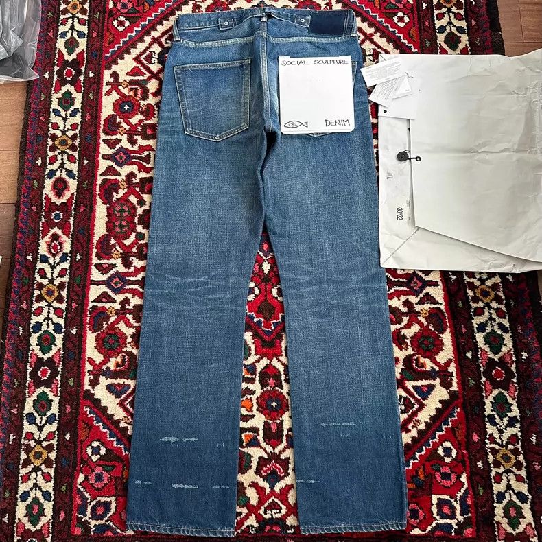 Visvim Visvim 20AW 16D25 Distressed Denim Pants Size US 32 / EU 48 - 3 Thumbnail