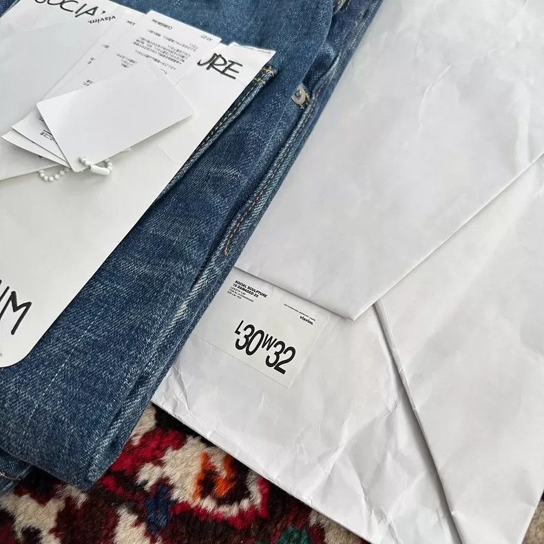 Visvim Visvim 20AW 16D25 Distressed Denim Pants Size US 32 / EU 48 - 9 Thumbnail