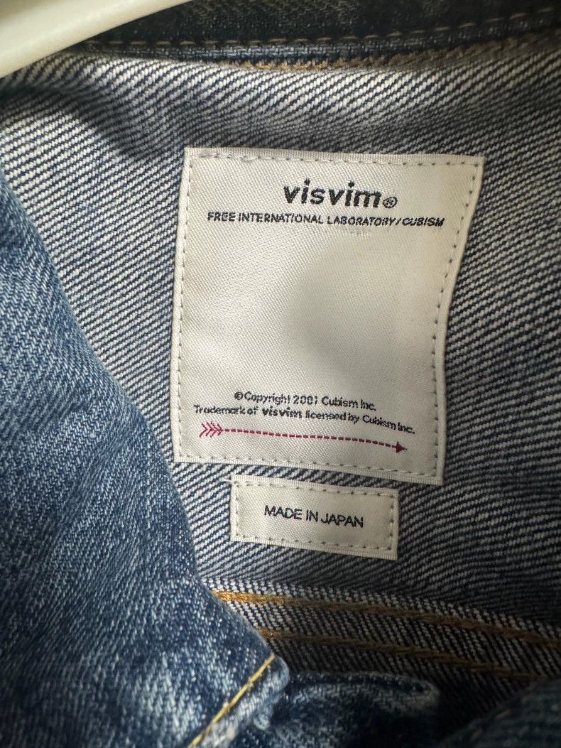 Visvim Visvim Denim Jacket SS 101 JKT DMGD-1010 Size US XS / EU 42 / 0 - 2 Thumbnail