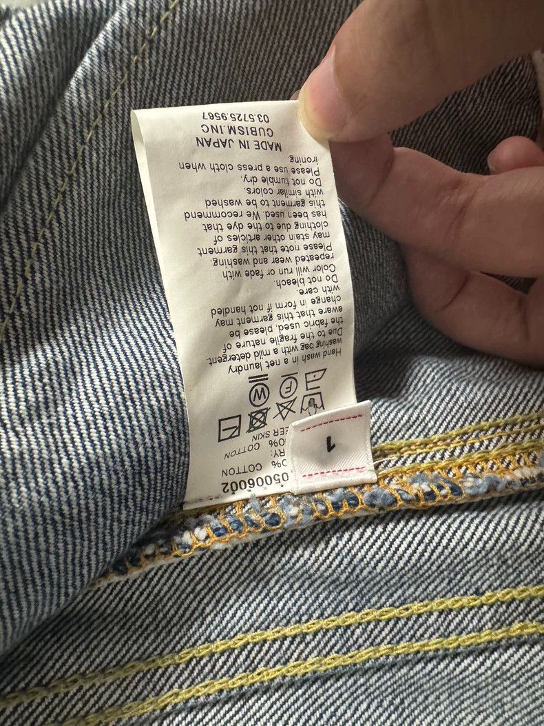Visvim Visvim Denim Jacket SS 101 JKT DMGD-1010 Size US XS / EU 42 / 0 - 4 Thumbnail