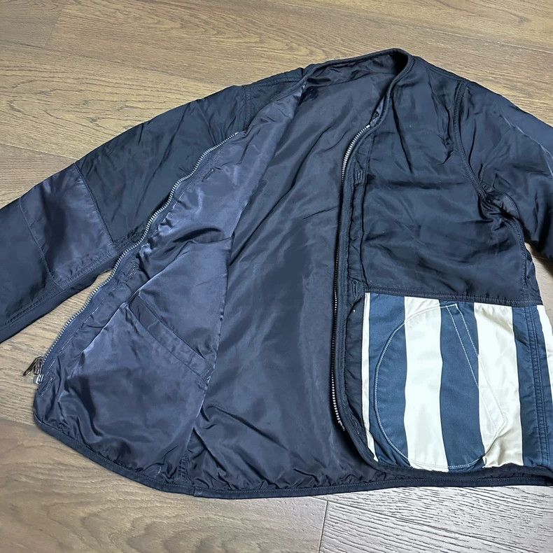 Visvim Double-Sided Nylon Liner Jacket in Blue Size US L / EU 52-54 / 3 - 4 Thumbnail