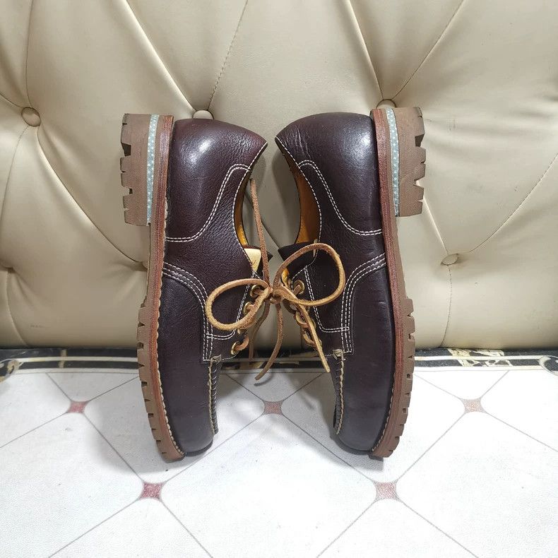 Visvim Vintage Style Genuine Leather Work Boots Size US 9 / EU 42 - 3 Thumbnail