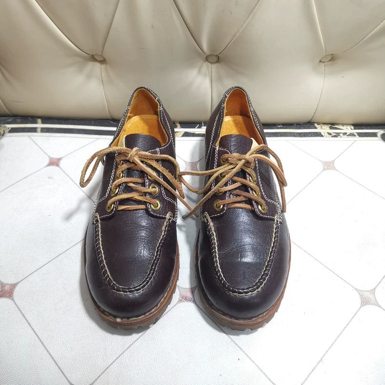 Visvim Vintage Style Genuine Leather Work Boots Size US 9 / EU 42 - 2 Thumbnail