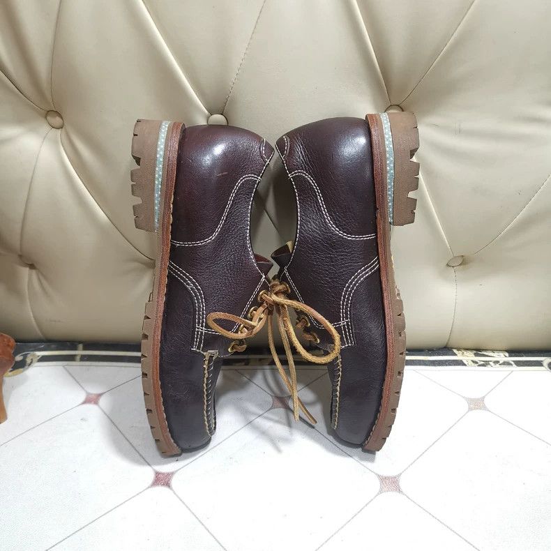 Visvim Vintage Style Genuine Leather Work Boots Size US 9 / EU 42 - 4 Thumbnail