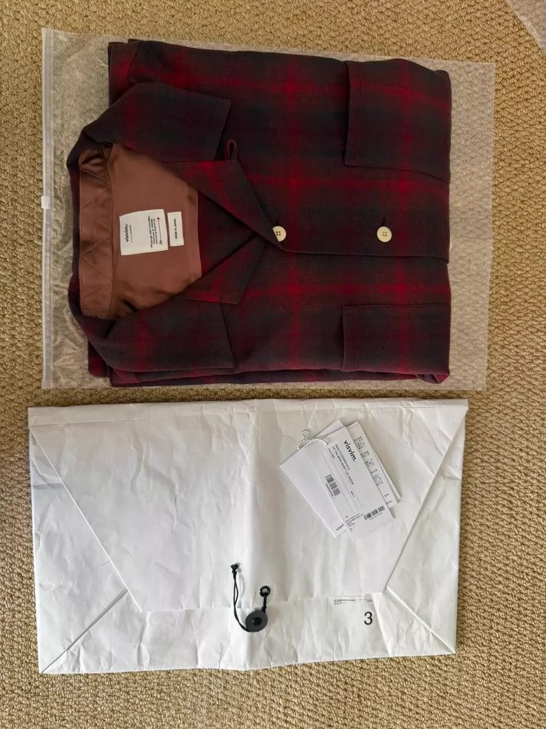 Visvim VISVIM Palmer Long Sleeve Check Shirt Size US L / EU 52-54 / 3 - 3 Thumbnail