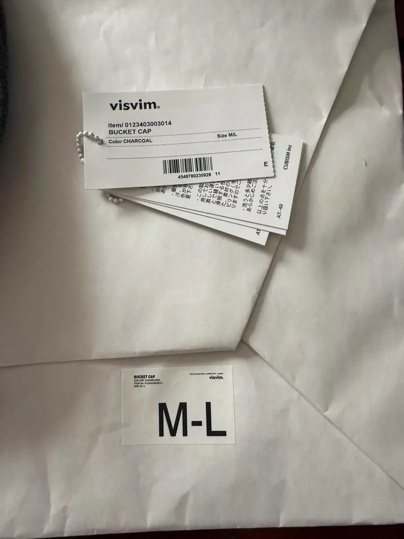Visvim VISVIM Charcoal Bucket Cap with Red Plaid Size ONE SIZE - 3 Thumbnail