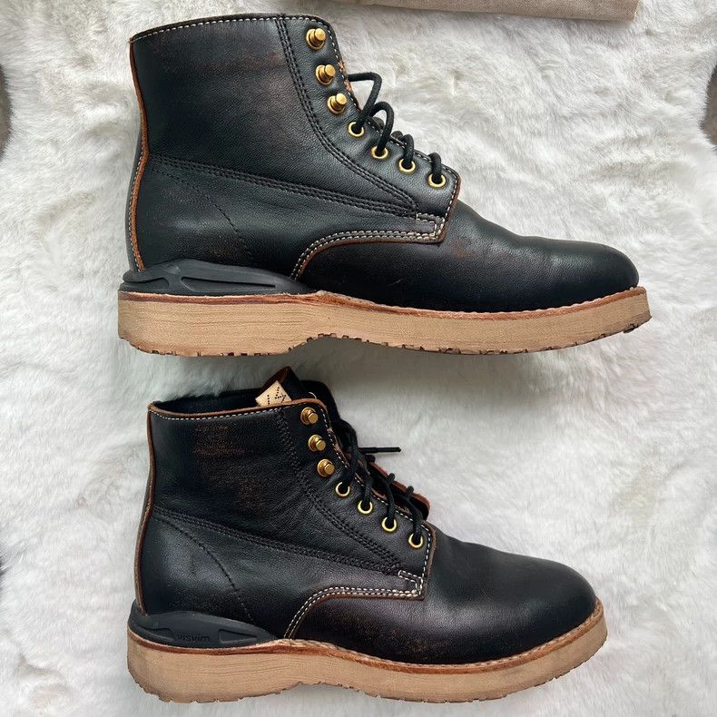 Visvim VISVIM Virgil Boots in Black Color Size US 8 / EU 41 - 4 Thumbnail