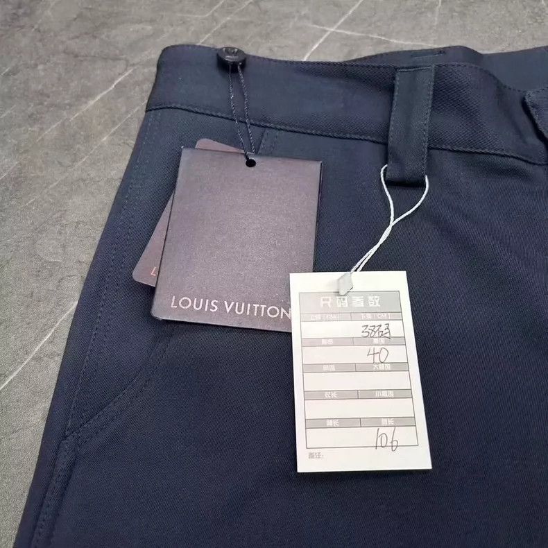 Louis Vuitton Louis Vuitton Navy Cargo Pants Size 38 Size US 38 / EU 54 - 4 Thumbnail