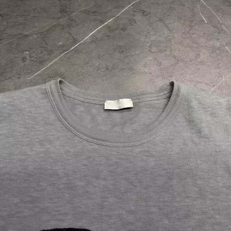 Dior DIOR Logo Short Sleeve Shirt in Gray Size US XL / EU 56 / 4 - 5 Thumbnail