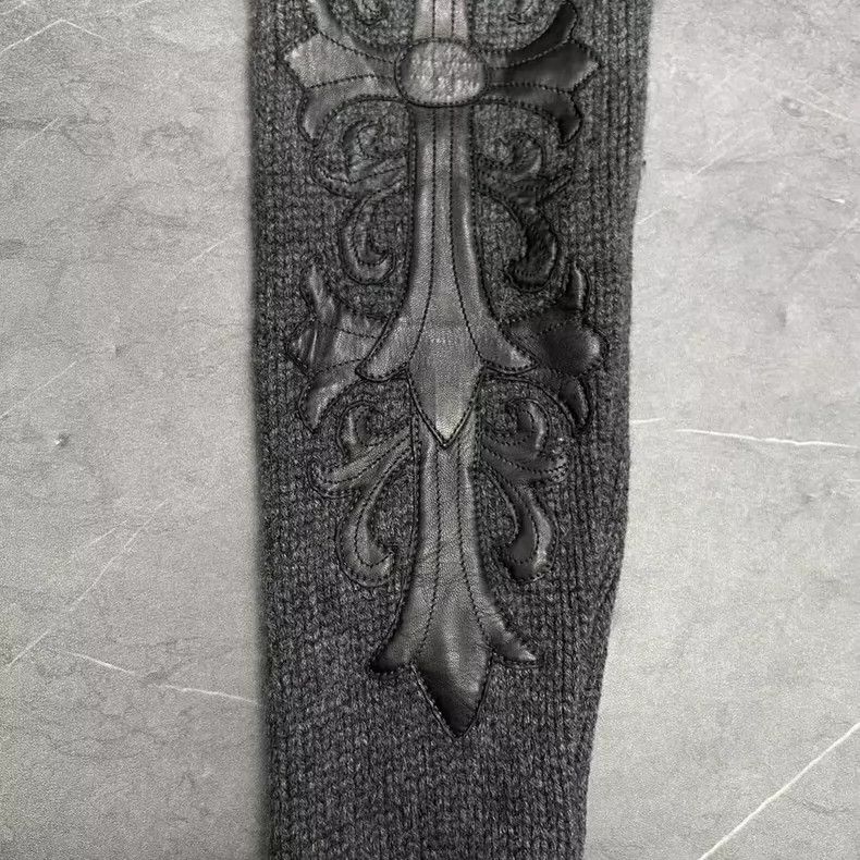 Chrome Hearts Chrome Hearts Hooded Knit Zip Jacket M Size US M / EU 48-50 / 2 - 8 Thumbnail