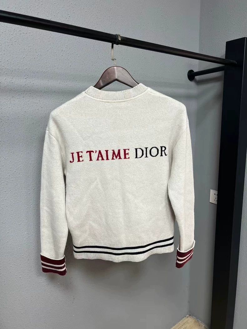 Dior Dior Cashmere Sweater with Heart Logo Size US S / EU 44-46 / 1 - 2 Thumbnail