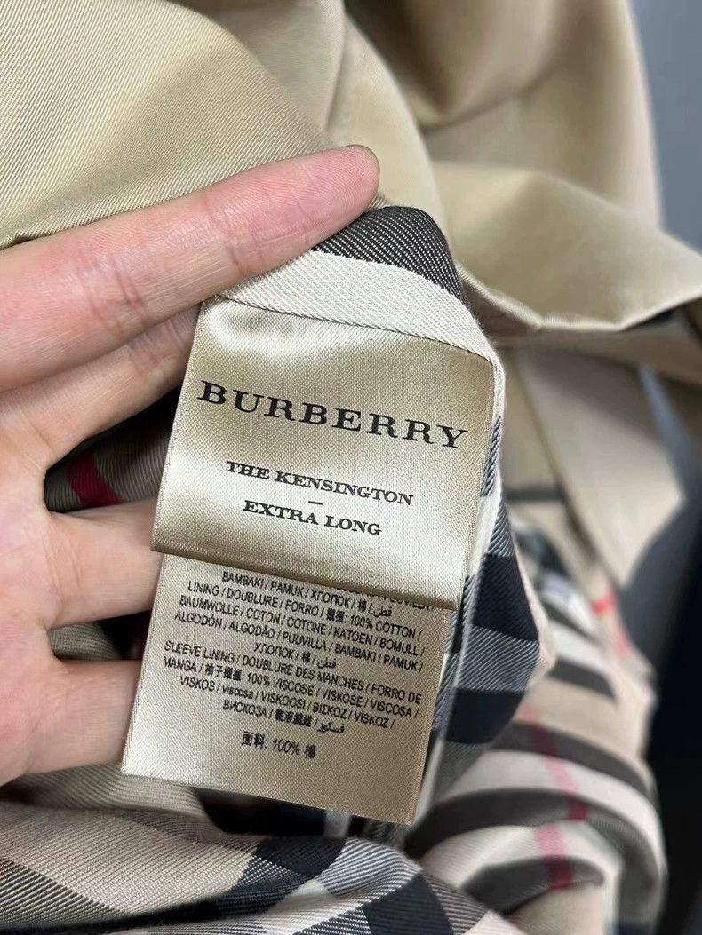Burberry Burberry Check Pattern Trench Coat UK10 Size US M / EU 48-50 / 2 - 3 Thumbnail