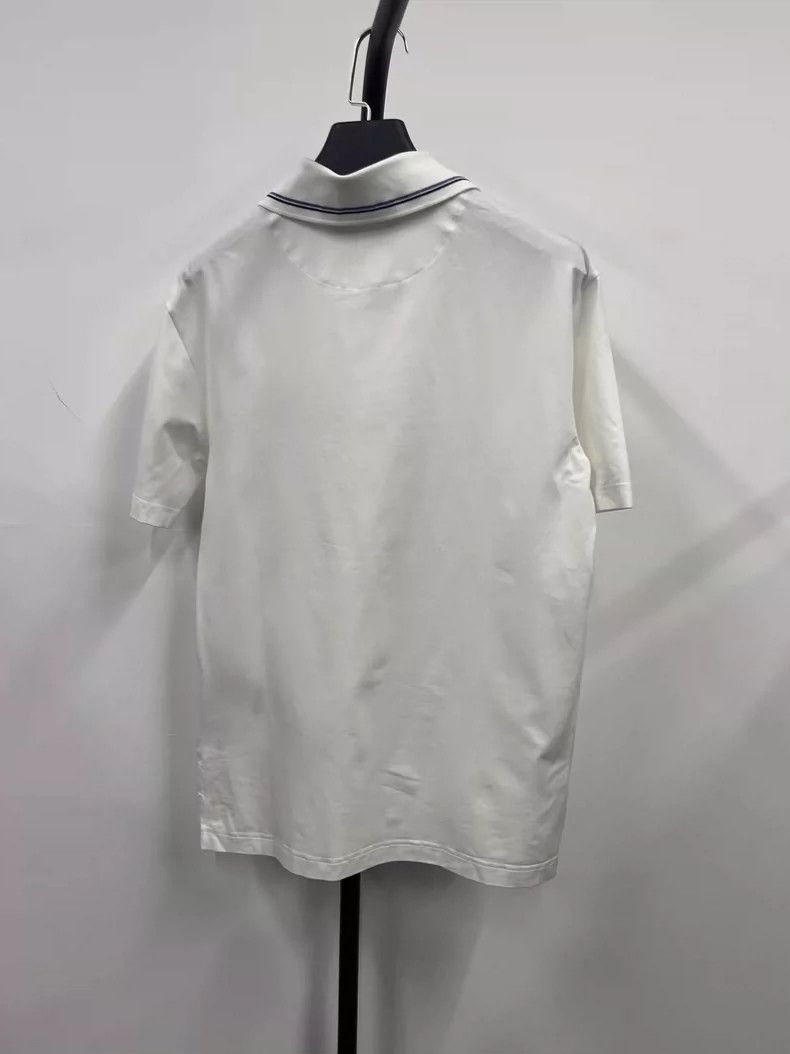 Prada PRADA SS22 Logo Short Sleeve Polo Shirt Size US S / EU 44-46 / 1 - 5 Thumbnail