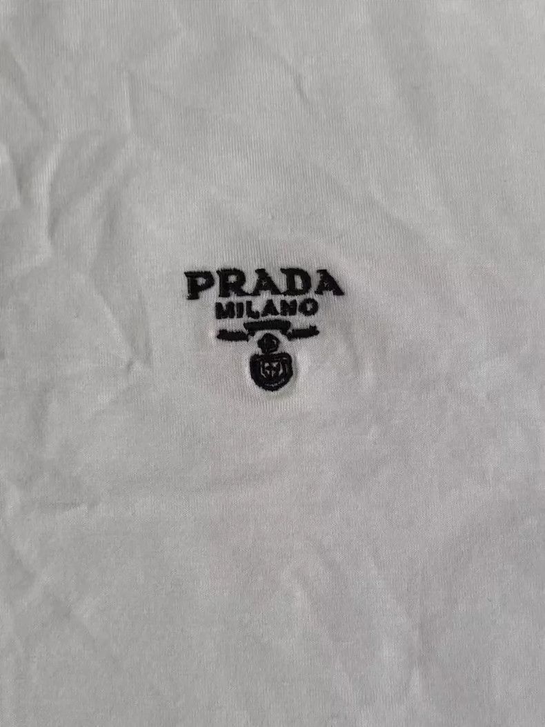 Prada PRADA SS22 Logo Short Sleeve Polo Shirt Size US S / EU 44-46 / 1 - 2 Thumbnail
