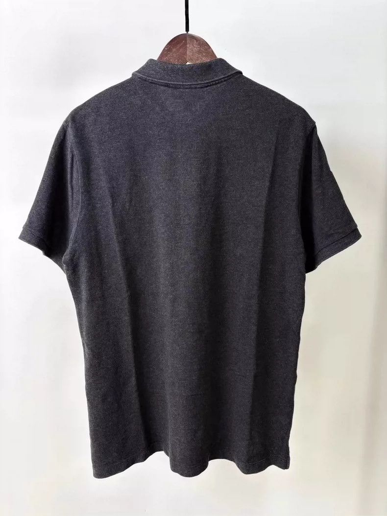 Burberry Burberry Embroidered Polo Shirt in Gray Size US XL / EU 56 / 4 - 2 Thumbnail