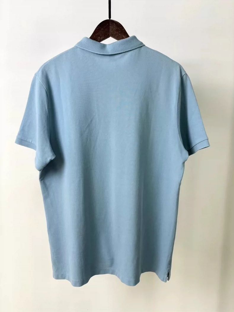 Burberry Burberry Embroidered Polo Shirt in Blue Size US XL / EU 56 / 4 - 2 Thumbnail