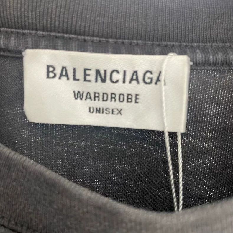 Balenciaga Balenciaga Logo Short Sleeve T-Shirt XS Size Size US XS / EU 42 / 0 - 4 Thumbnail