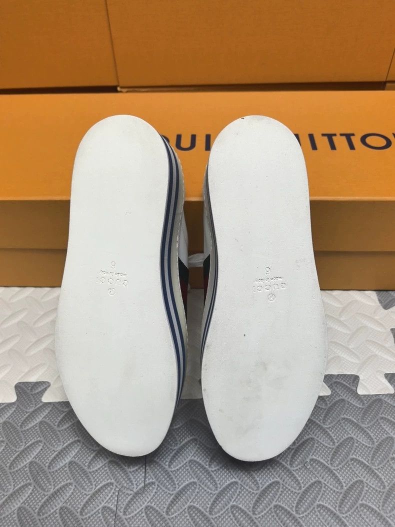 Gucci Gucci Thick-Soled Men's White Sneakers Size US 6 / EU 39 - 7 Thumbnail