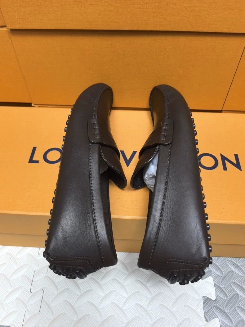 Louis Vuitton Louis Vuitton Slip-On Moccasin Shoes Size US 10 / EU 43 - 6 Thumbnail