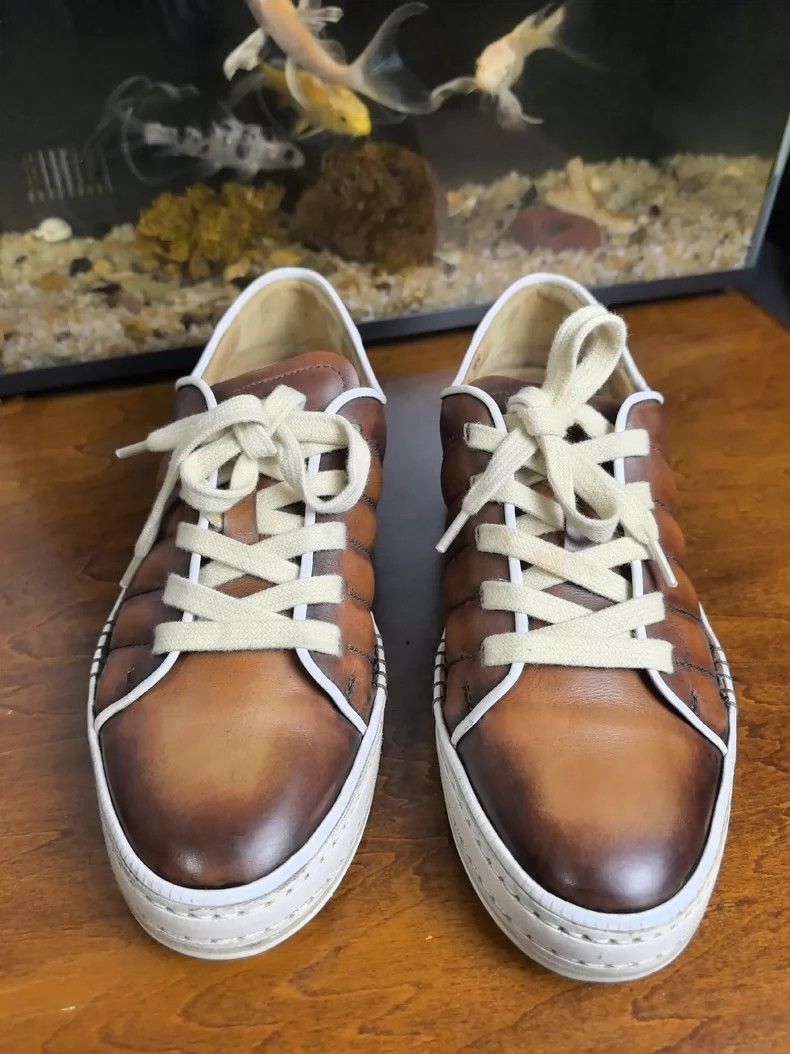 Berluti Berluti Playtime Handcrafted Men's Sneakers Size US 5.5 / EU 38 - 2 Thumbnail