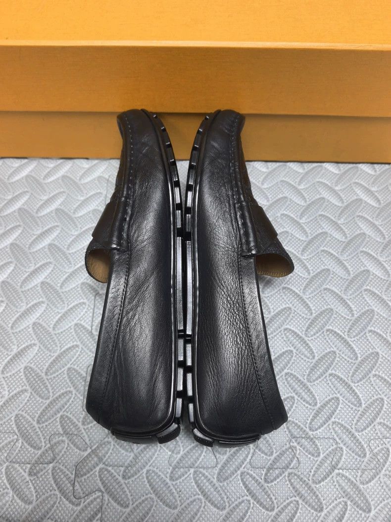 Gucci Gucci Leather Slip-On Loafers Size 6 Size US 6 / EU 39 - 7 Thumbnail