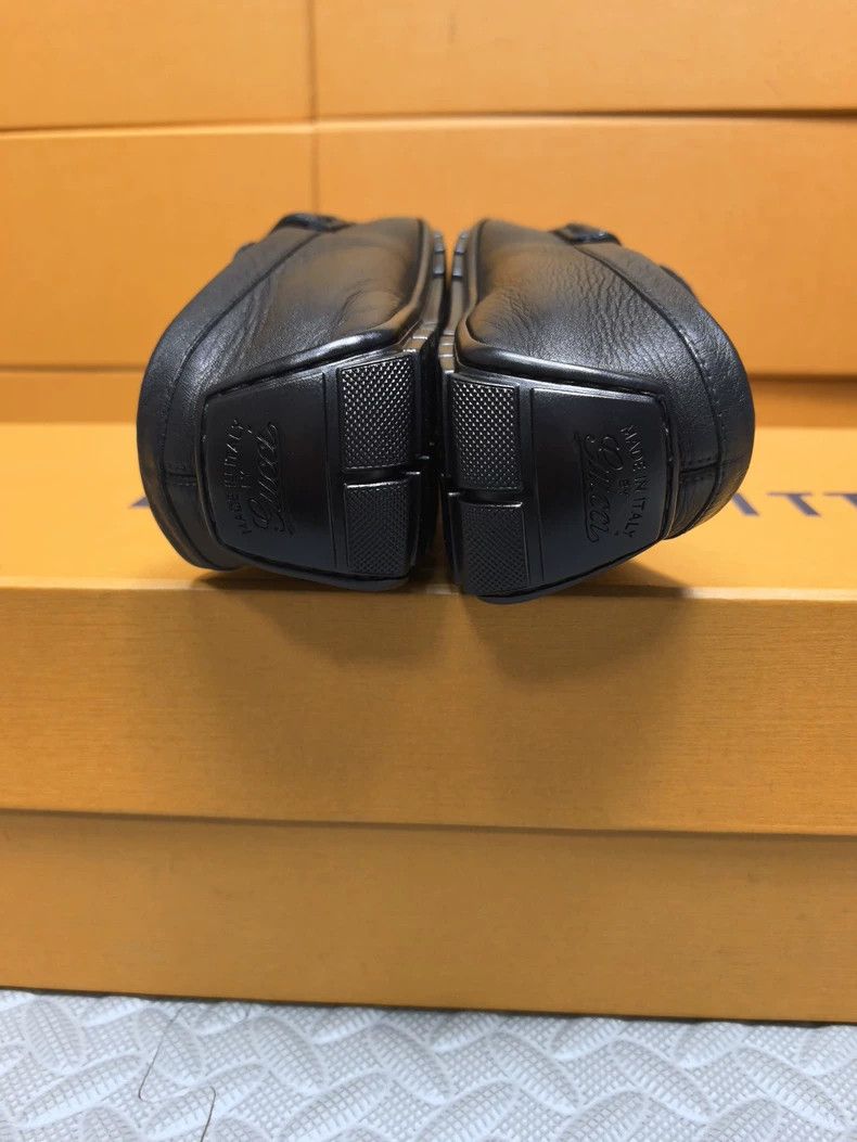 Gucci Gucci Leather Slip-On Loafers Size 6 Size US 6 / EU 39 - 5 Thumbnail
