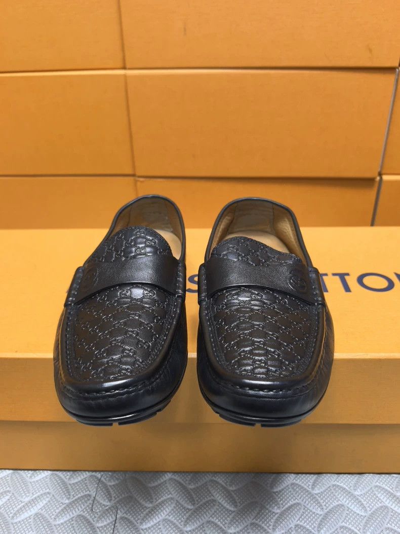 Gucci Gucci Leather Slip-On Loafers Size 6 Size US 6 / EU 39 - 4 Thumbnail