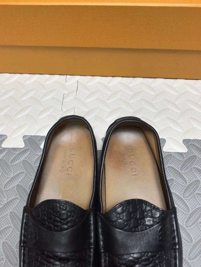 Gucci Gucci Leather Slip-On Loafers Size 6 Size US 6 / EU 39 - 2 Thumbnail