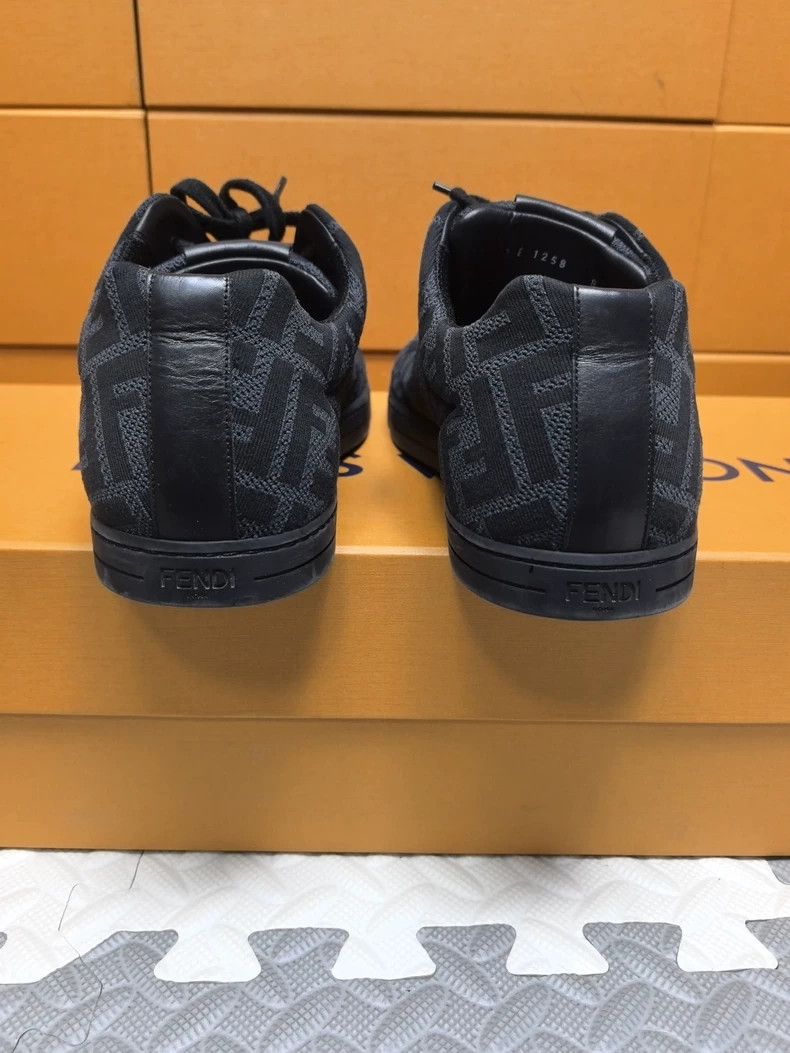 Fendi Fendi Black Fashion Casual Sneakers Size US 10 / EU 43 - 5 Thumbnail