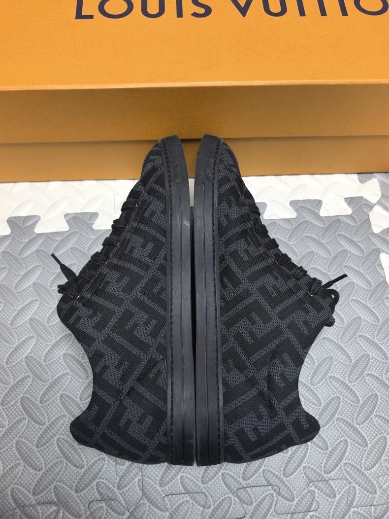 Fendi Fendi Black Fashion Casual Sneakers Size US 10 / EU 43 - 7 Thumbnail