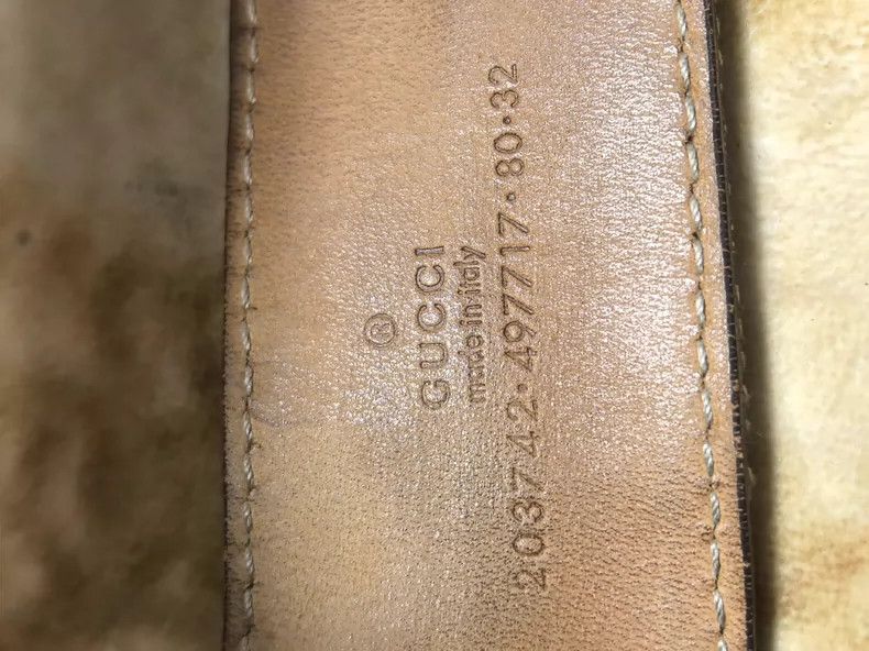 Gucci Gucci Monogram Belt for Men and Women Size ONE SIZE - 3 Thumbnail