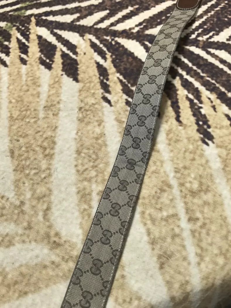 Gucci Gucci Monogram Belt for Men and Women Size ONE SIZE - 9 Thumbnail
