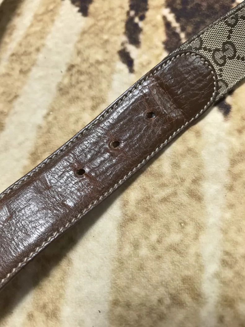 Gucci Gucci Monogram Belt for Men and Women Size ONE SIZE - 8 Thumbnail