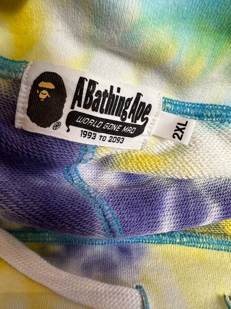 Bape BAPE Tie-Dye Camo Shorts with Tiger Patch Size US 40 / EU 56 - 4 Thumbnail