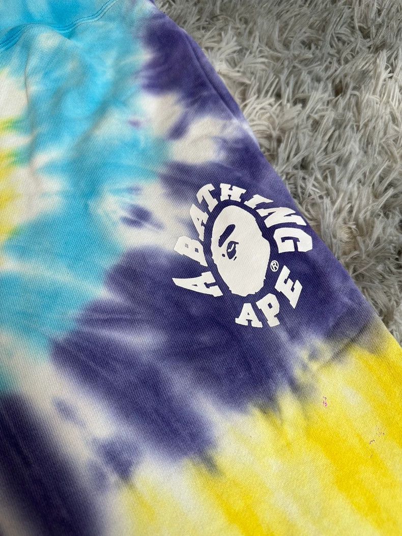 Bape BAPE Tie-Dye Camo Shorts with Tiger Patch Size US 40 / EU 56 - 2 Thumbnail