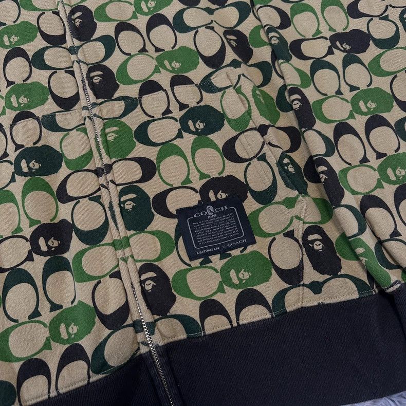 Bape Bape Collaboration Camouflage Shark Hoodie Size US XL / EU 56 / 4 - 8 Thumbnail