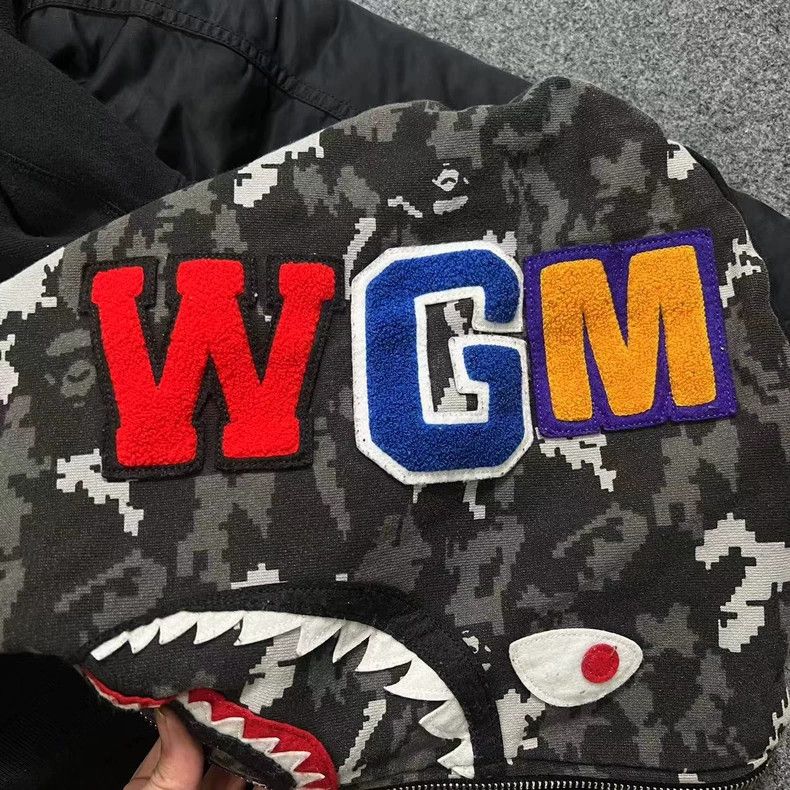 Bape BAPE Shark MA1 Jacket Size M Size US M / EU 48-50 / 2 - 4 Thumbnail