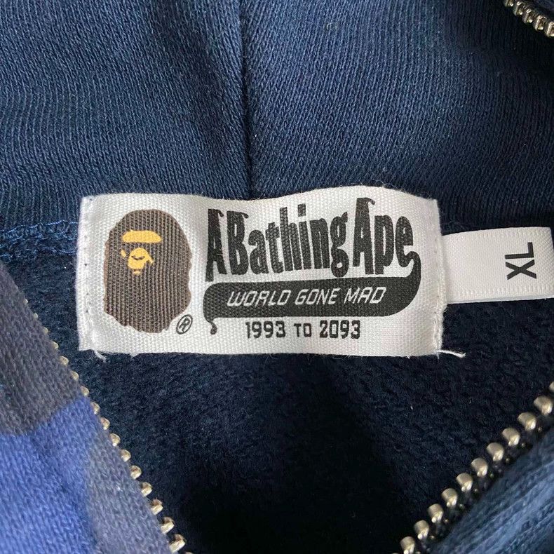Bape BAPE Blue Shark Hoodie Jacket XL Size Size US XL / EU 56 / 4 - 6 Thumbnail