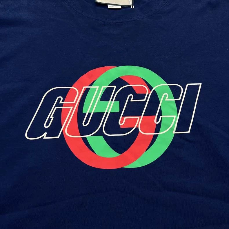 Gucci GUCCI Long Sleeve Logo Shirt 3XL Size US XXL / EU 58 / 5 - 3 Thumbnail