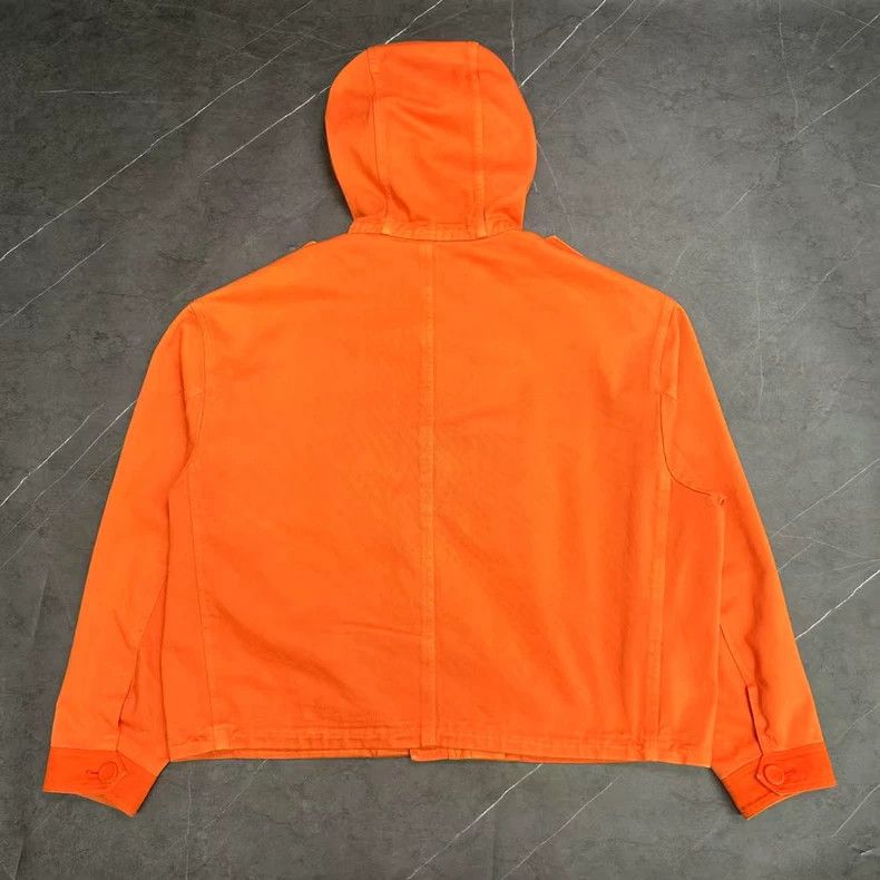 Dior Dior Orange Work Jacket with Hood Size US L / EU 52-54 / 3 - 2 Thumbnail