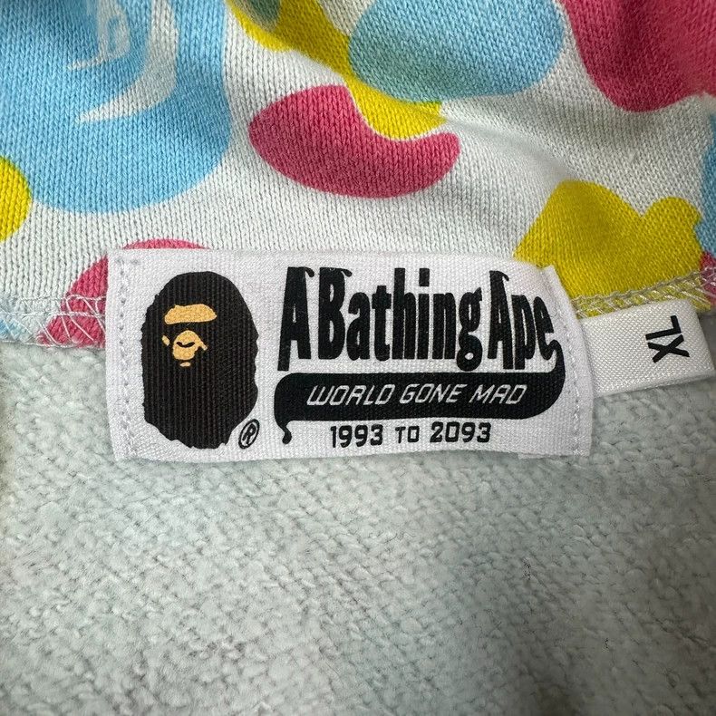 Bape Bape Candy Camo Shark Zip Hoodie Size US XL / EU 56 / 4 - 4 Thumbnail