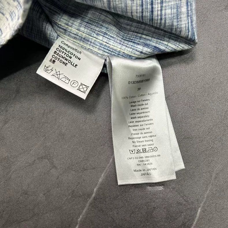 Dior DIOR Water-Washed Denim Logo Shirt Jacket Size US M / EU 48-50 / 2 - 6 Thumbnail