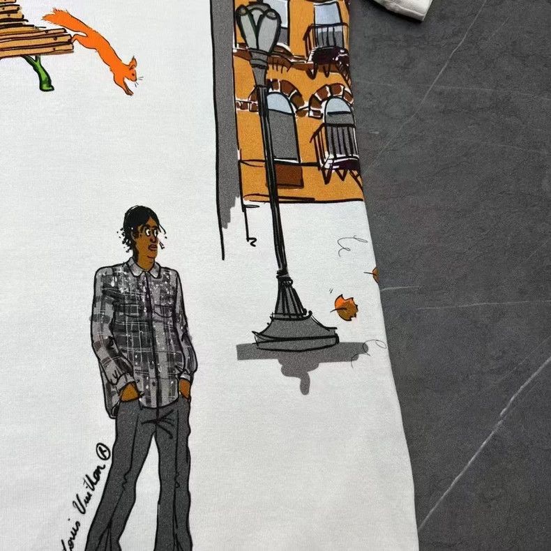 Louis Vuitton Louis Vuitton Short Sleeve Graphic T-shirt Size US M / EU 48-50 / 2 - 5 Thumbnail
