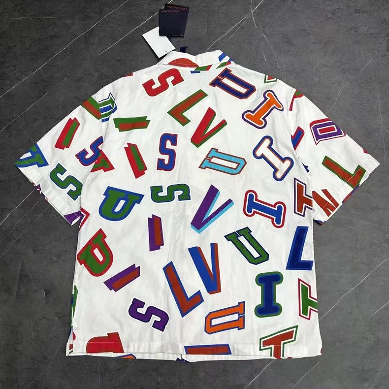 Louis Vuitton Louis Vuitton NBA Logo Short Sleeve Shirt Size US L / EU 52-54 / 3 - 2 Thumbnail