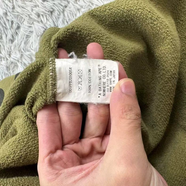 Bape Bape Green Camouflage Shark Hoodie Size US L / EU 52-54 / 3 - 7 Thumbnail