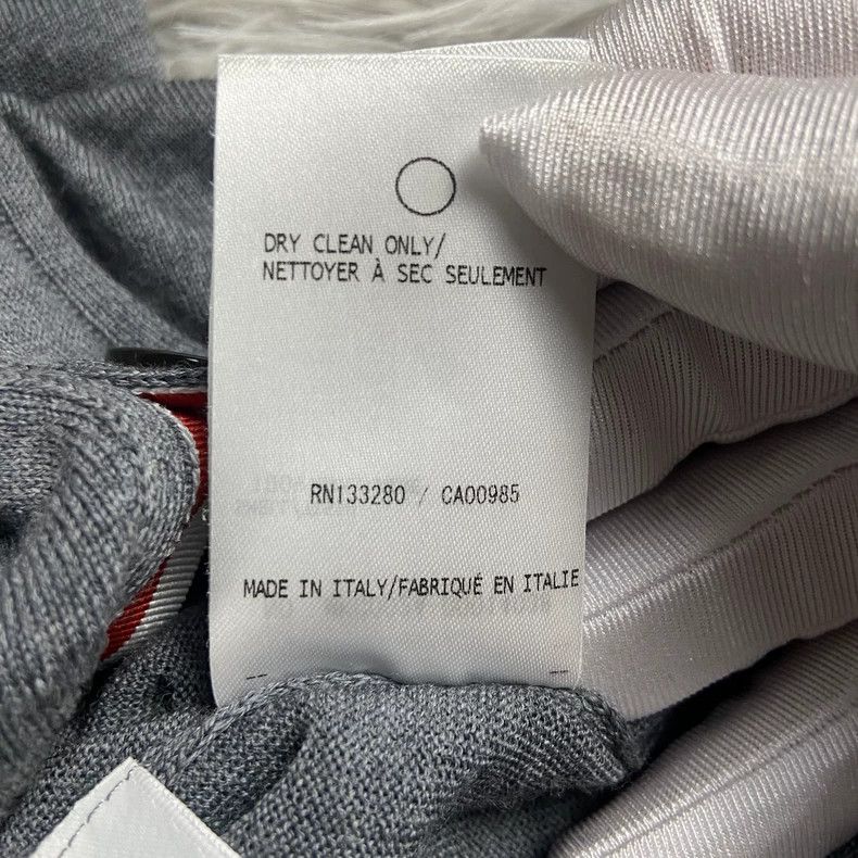 Thom Browne Thom Browne Merino Wool Cardigan with Stripes Size US M / EU 48-50 / 2 - 5 Thumbnail