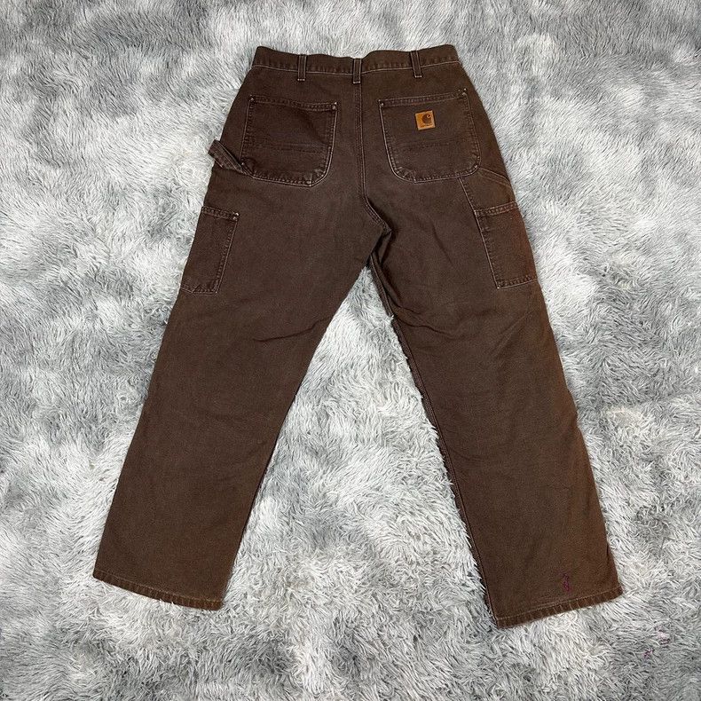 Carhartt Carhartt B136 Work Pants with Distressed Look Size US 32 / EU 48 - 2 Thumbnail