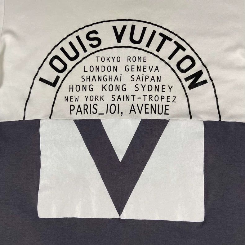 Louis Vuitton Louis Vuitton Letter Logo Print Short Sleeve Size US M / EU 48-50 / 2 - 3 Thumbnail